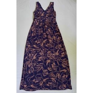 A Pea In The Pod Maternity Maxi Dress Floral L